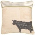 Heritage Lace Heritage Lace FH-015 18 x 18 in. Farmhouse Cow Pillow FH-015